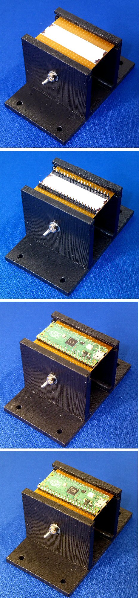 pi Pico solder holder